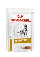 Royal Canin Urinary S/O suņiem ar mājputnu un cūkgaļu, 12x100 g cena un informācija | Sausā barība suņiem | 220.lv