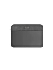 WiWU Minimalist Laptop Sleeve for up to 16" waterproof, grey цена и информация | Рюкзаки, сумки, чехлы для компьютеров | 220.lv