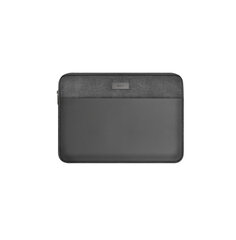 WiWU Minimalist Laptop Sleeve for up to 14" waterproof, grey цена и информация | Рюкзаки, сумки, чехлы для компьютеров | 220.lv