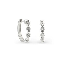 Золотые серьги с бриллиантом Gold Diamonds для женщин W62666117 1000000019172 цена и информация | Серьги | 220.lv