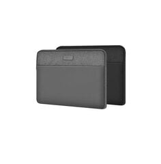 WiWU Minimalist Laptop Sleeve for up to 16" waterproof, grey цена и информация | Рюкзаки, сумки, чехлы для компьютеров | 220.lv
