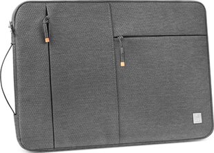 WiWU Alpha Slim Sleeve for up to 16 " Laptop, waterproof grey цена и информация | Рюкзаки, сумки, чехлы для компьютеров | 220.lv