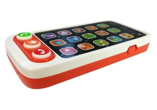Игрушечный телефон Smart, красный цена и информация | Развивающие игрушки | 220.lv