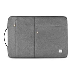 WiWU Alpha Slim Sleeve for up to 16 " Laptop, waterproof grey цена и информация | Рюкзаки, сумки, чехлы для компьютеров | 220.lv