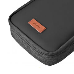 WiWU Minimal Tech Pouch Travel in Style Waterproof, black цена и информация | Рюкзаки и сумки | 220.lv