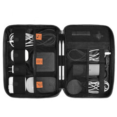 WiWU Minimal Tech Pouch Travel in Style Waterproof, black цена и информация | Спортивные сумки и рюкзаки | 220.lv