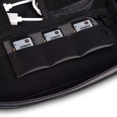 WiWU Pilot Travel Pouch Waterproof organizer black цена и информация | Рюкзаки и сумки | 220.lv