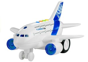 Liela pasažieru lidmašīna ar skaņām un gaismām cena un informācija | Rotaļlietas zēniem | 220.lv