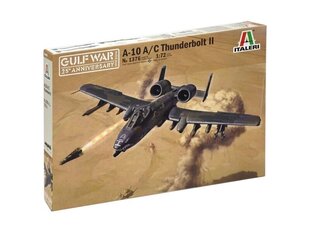 Saliekamais lidmašīnas modelis Italeri A10 AC Thunderbolt II cena un informācija | Konstruktori | 220.lv