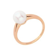 Золотое кольцо с подвеской и жемчугом Gold Pearls для женщин W55205404 1000000010730 цена и информация | Кольца | 220.lv