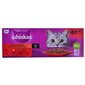 Whiskas ar liellopa gaļu, vistu, jēru un putnu gaļu, 40x85 g цена и информация | Konservi kaķiem | 220.lv