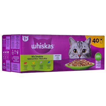 Whiskas с курицей, лососем, говядиной и тунцом, 40х85 г цена и информация | Консервы для котов | 220.lv