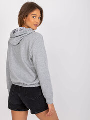 Женский темно-серый свитер больших размеров цена и информация | Женские толстовки | 220.lv