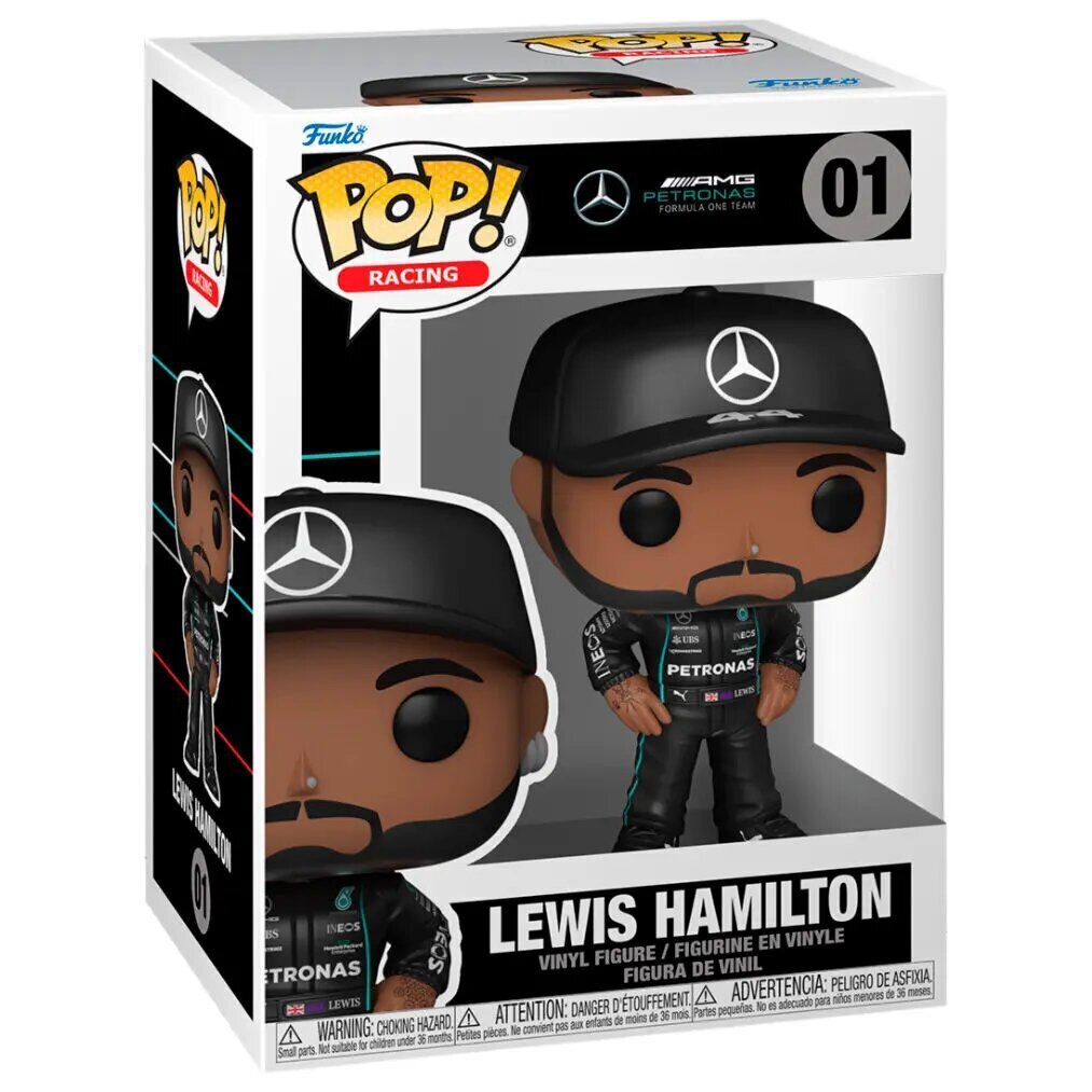 Figūra Lewis Hamilton Funko pop cena un informācija | Datorspēļu suvenīri | 220.lv