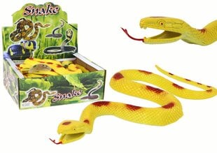 Rotaļu gumijas čūska, dzeltenbrūna cena un informācija | Rotaļlietas zēniem | 220.lv