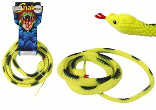Rotaļu gumijas čūska, dzeltena cena un informācija | Rotaļlietas zēniem | 220.lv