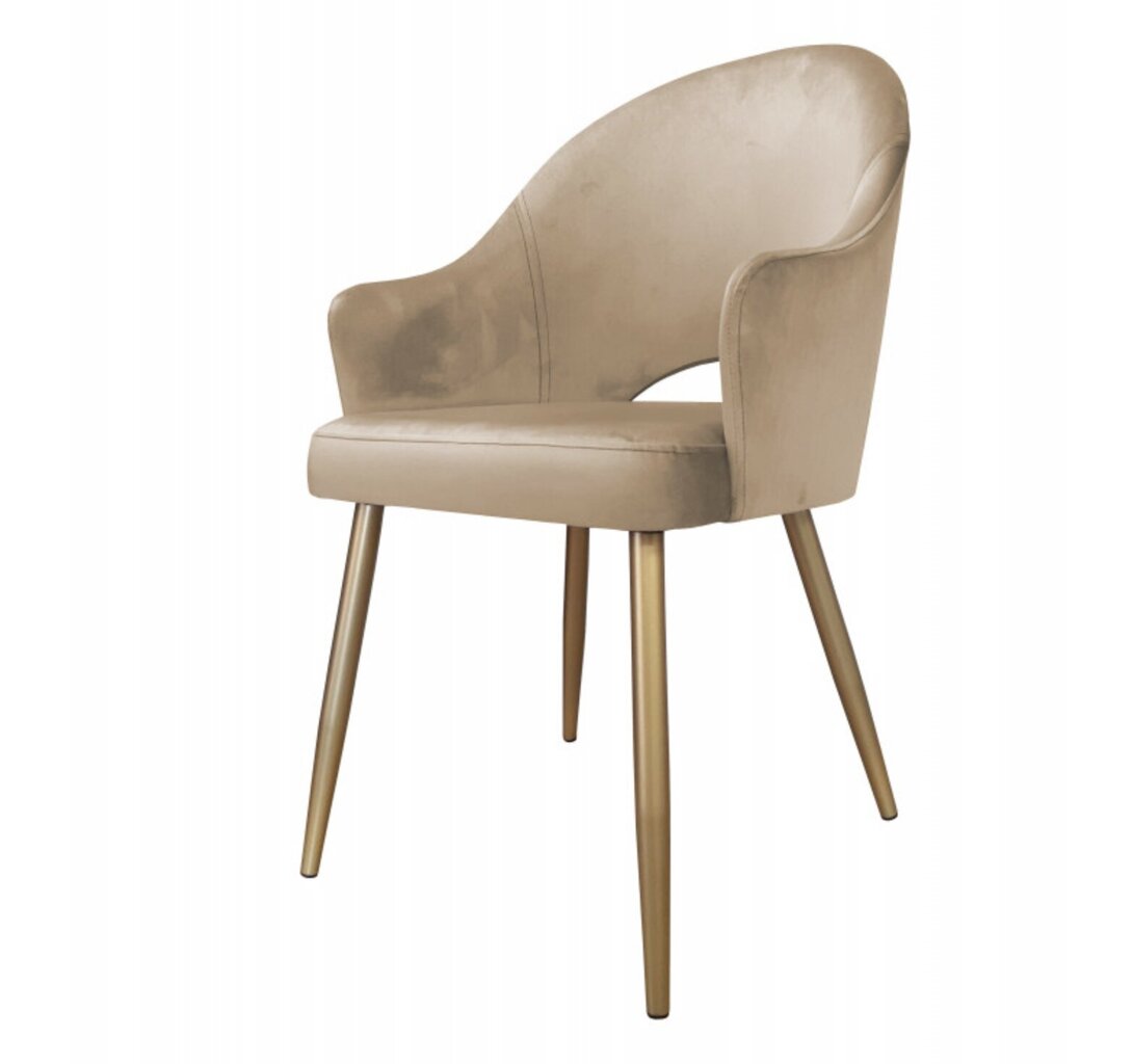 Krēsla, Decorates Alex gold, 87x65 cm cena un informācija | Virtuves un ēdamistabas krēsli | 220.lv