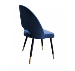 Velveta krēsls ēdamistabai, Decorates Tillo duo, 87x53 cm, Zils цена и информация | Стулья для кухни и столовой | 220.lv