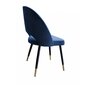 Velveta krēsls ēdamistabai, Decorates Tillo duo, 87x53 cm, Zils cena un informācija | Virtuves un ēdamistabas krēsli | 220.lv