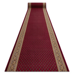 Neslīdošs paklājs INCA tumši sarkans 100cm cena un informācija | Paklāji | 220.lv