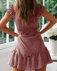 Женское платье YBENLOVER, красное цена и информация | Платье | 220.lv
