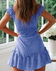 Женское платье YBENLOVER, голубое цена и информация | Платья | 220.lv