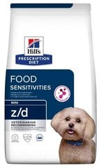 Hills Food Sensitivities z/d suņiem ar vistu, 1 kg цена и информация |  Сухой корм для собак | 220.lv