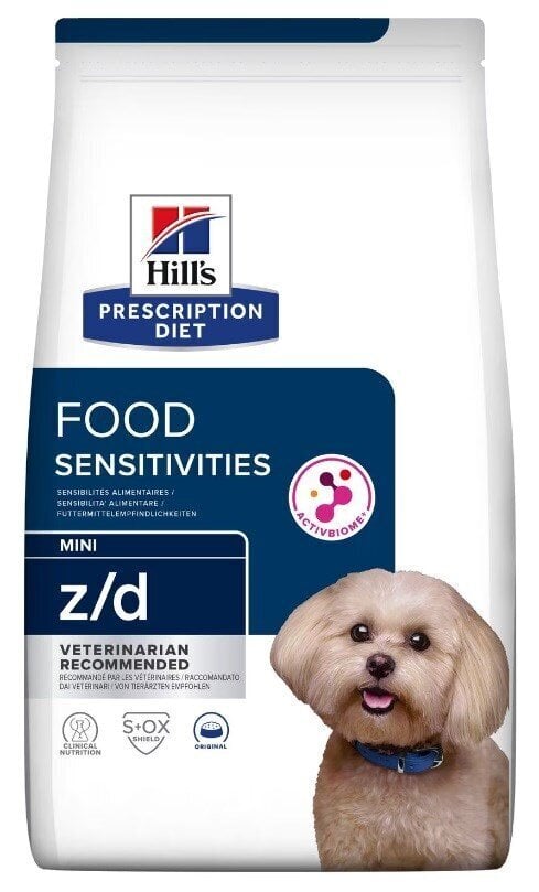 Hills Food Sensitivities z/d suņiem ar vistu, 1 kg цена и информация | Sausā barība suņiem | 220.lv