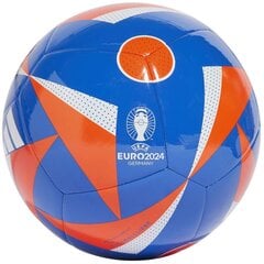 Футбольный мяч Adidas Euro24 Club IN9373, синий цена и информация | Футбольные мячи | 220.lv