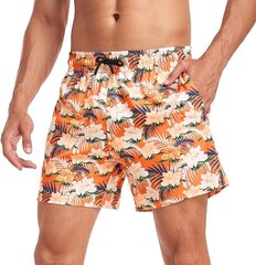 Мужские шорты для плаванья Yaavii, оранжевые цена и информация | Плавки, плавательные шорты | 220.lv