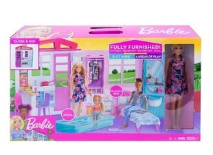 Leļļu namiņš Barbie, 54,2 cm цена и информация | Игрушки для девочек | 220.lv