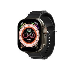 Водонепроницаемые умные часы AMAX 9 Ultra Max Black цена и информация | Смарт-часы (smartwatch) | 220.lv