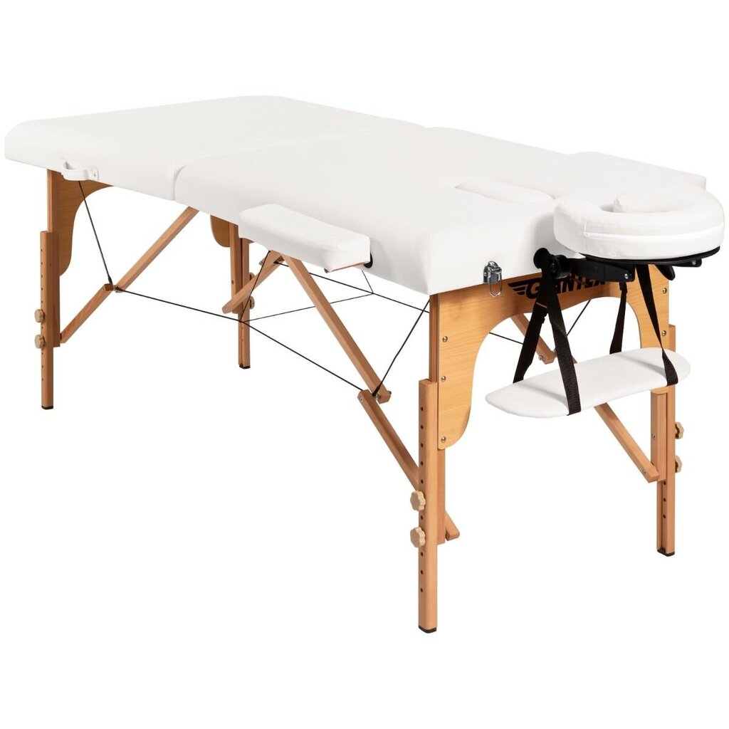 Profesionāls masāžas galds Giantex, 180 cm cena un informācija | Mēbeles skaistumkopšanas saloniem | 220.lv