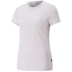 T-krekls sievietēm Puma Power Graphic Stardust Tee W 848826 73, balts cena un informācija | T-krekli sievietēm | 220.lv