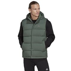 Veste vīriešiem Adidas, zaļa cena un informācija | Vīriešu vestes | 220.lv