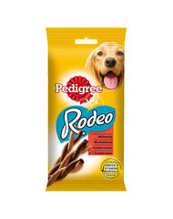 Pedigree Rodeo ar liellopu gaļu, 20x70g cena un informācija | Pedigree Zoo preces | 220.lv