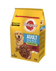 Pedigree Vital Protection ar liellopu un putnu gaļu, 12x500 g cena un informācija | Sausā barība suņiem | 220.lv