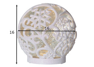 Gaismas Ziemassvētku dekorācija Sniega burbulis цена и информация | Рождественские украшения | 220.lv