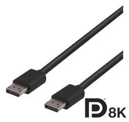 Deltaco DisplayPort 20-Pin Ha- Ha, 2 m cena un informācija | Kabeļi un vadi | 220.lv