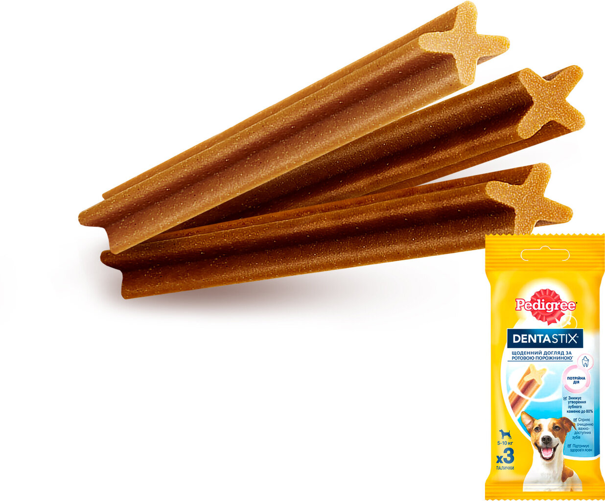 Pedigree Dentastix mazo šķirņu suņiem, 18x45 g цена и информация | Gardumi suņiem | 220.lv