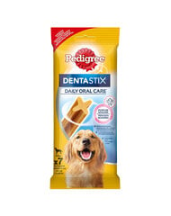 Pedigree Daily Oral Care Dentastix lielu šķirņu suņiem, 10x270 g cena un informācija | Gardumi suņiem | 220.lv