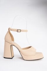 Sieviešu sandales, smilškrāsas cena un informācija | Sieviešu sandales | 220.lv