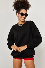 Sieviešu džemperis, melns cena un informācija | Jakas sievietēm | 220.lv