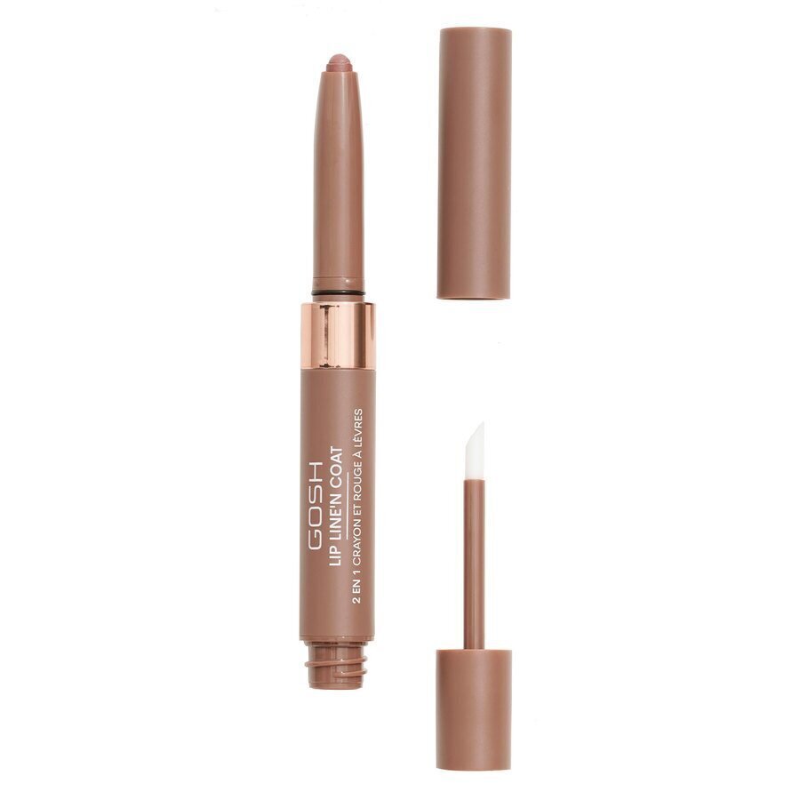 Lūpu zīmulis Gosh Lip Line'n Coat, 003 Soft Bougat, 2,9 g цена и информация | Lūpu krāsas, balzāmi, spīdumi, vazelīns | 220.lv