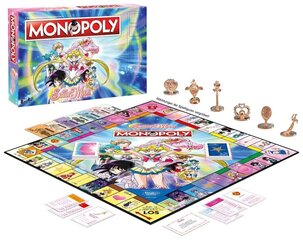 Galda spēle Monopoly Sailor Moon, Vācu valodā cena un informācija | Galda spēles | 220.lv
