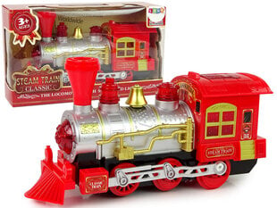 Рождественские огни локомотива звучат красным цветом, работают от батареек цена и информация | Рождественское украшение CA1029 | 220.lv