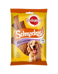 Pedigree Schmackos ar liellopu gaļu, 12x86 g cena un informācija | Gardumi suņiem | 220.lv