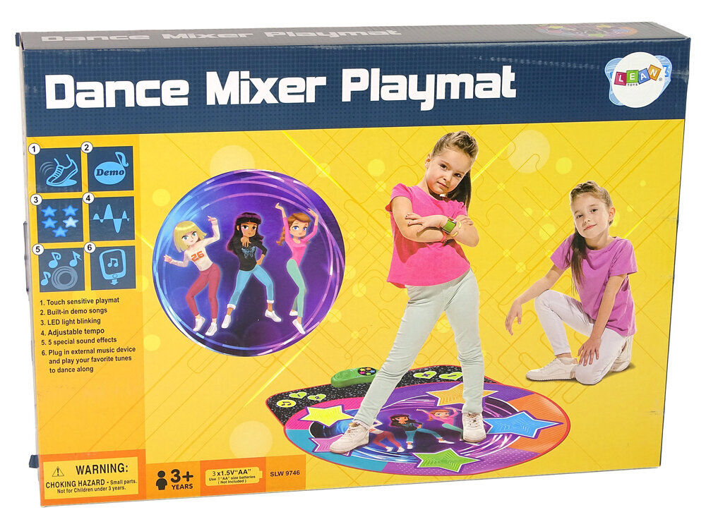 Deju paklājs Dance Mixer Playmat cena un informācija | Attīstošās rotaļlietas | 220.lv