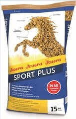 Josera Sport Plus sportiskajiem zirgiem, 15 kg cena un informācija | Lopbarība | 220.lv