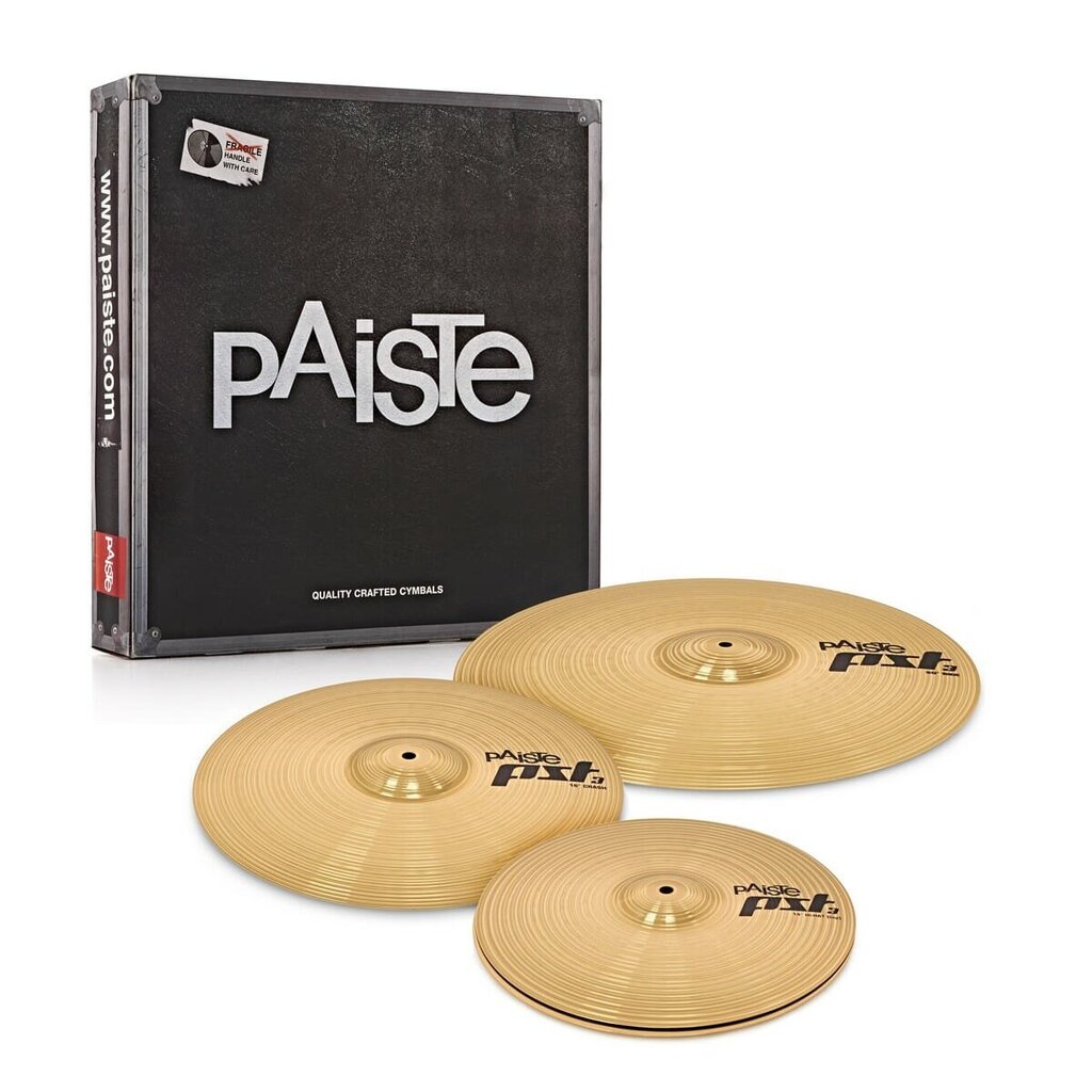 Bungu šķīvju komplekts Paiste PST 3 Universal cena un informācija | Mūzikas instrumentu piederumi | 220.lv